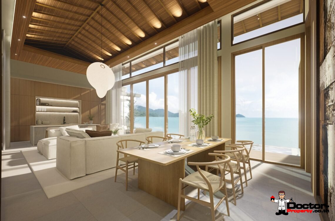 Luxury 3 Bedroom Pool Villa with Sea View in Plai Laem, Koh Samui – For Sale