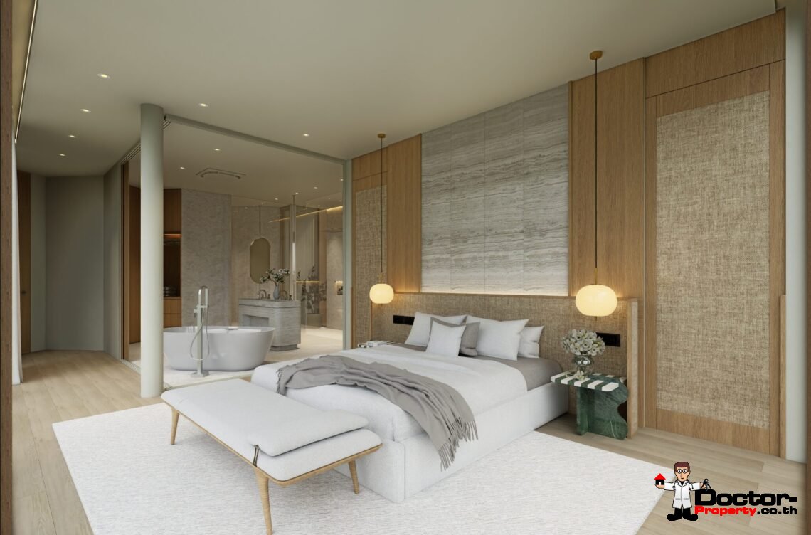 Luxury 4 Bedroom Pool Villa with Sea View in Plai Laem, Koh Samui – For Sale