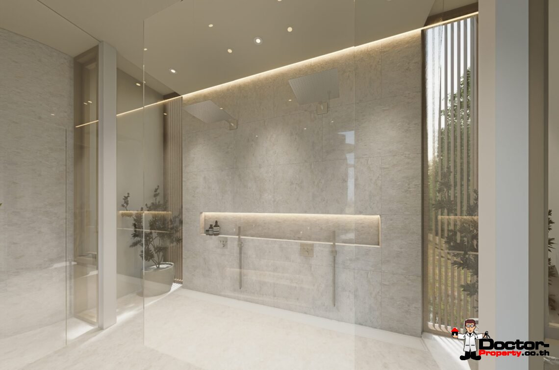 Luxury 4 Bedroom Pool Villa with Sea View in Plai Laem, Koh Samui – For Sale