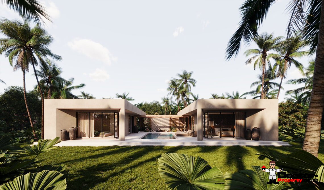Modern 3-4 Bedroom Pool Villa in Chaweng, Koh Samui – For Sale
