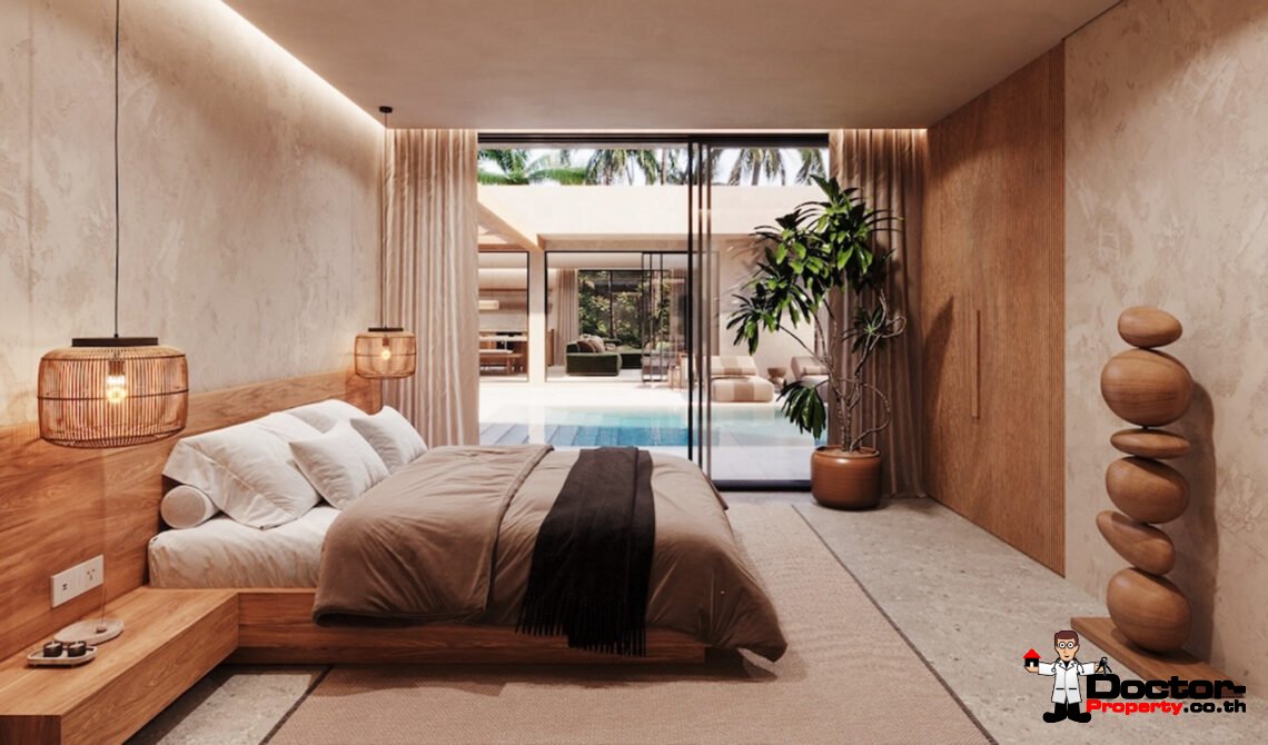 Modern 3-4 Bedroom Pool Villa in Chaweng, Koh Samui – For Sale