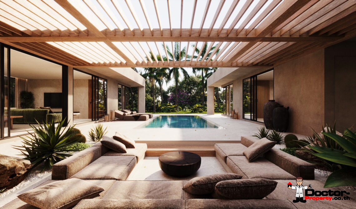 Modern 3-4 Bedroom Pool Villa in Chaweng, Koh Samui – For Sale