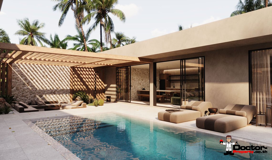 Modern 3-4 Bedroom Pool Villa in Chaweng, Koh Samui – For Sale