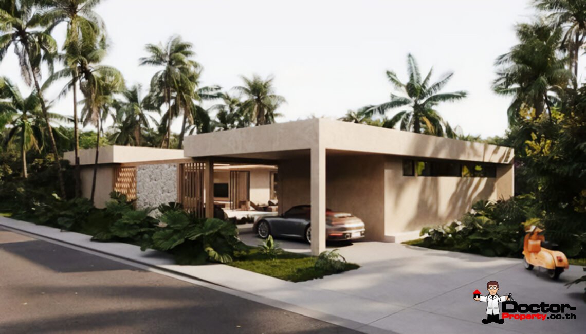 Modern 3-4 Bedroom Pool Villa in Chaweng, Koh Samui – For Sale