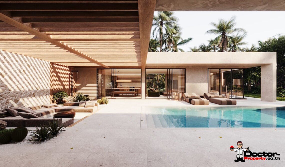 Modern 3-4 Bedroom Pool Villa in Chaweng, Koh Samui – For Sale