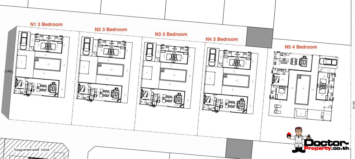 Modern 3-4 Bedroom Pool Villa in Chaweng, Koh Samui – For Sale