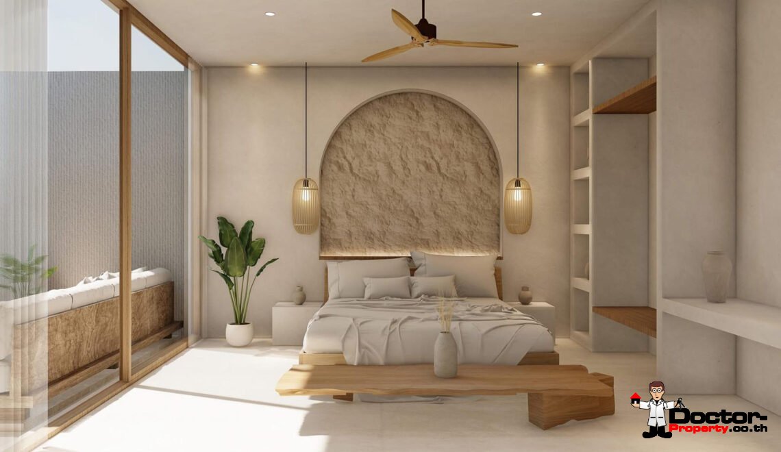 Modern 1-3 Bedroom Pool Villa in Mae Nam, Koh Samui – For Sale