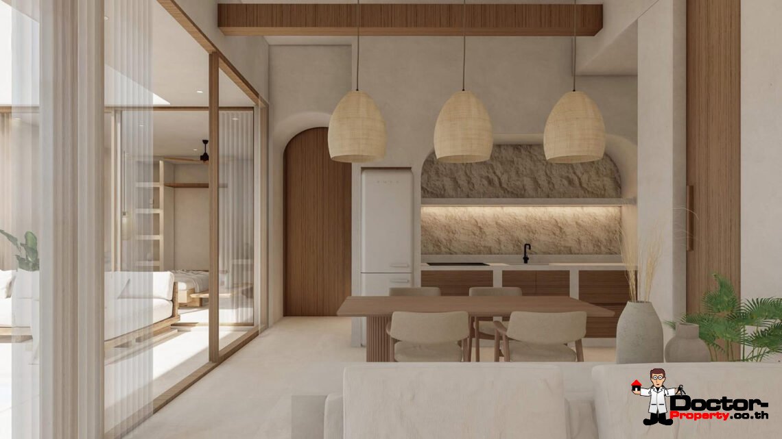 Modern 1-3 Bedroom Pool Villa in Mae Nam, Koh Samui – For Sale