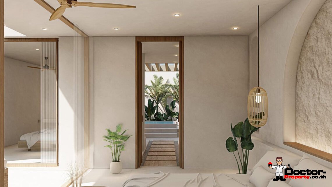 Modern 1-3 Bedroom Pool Villa in Mae Nam, Koh Samui – For Sale