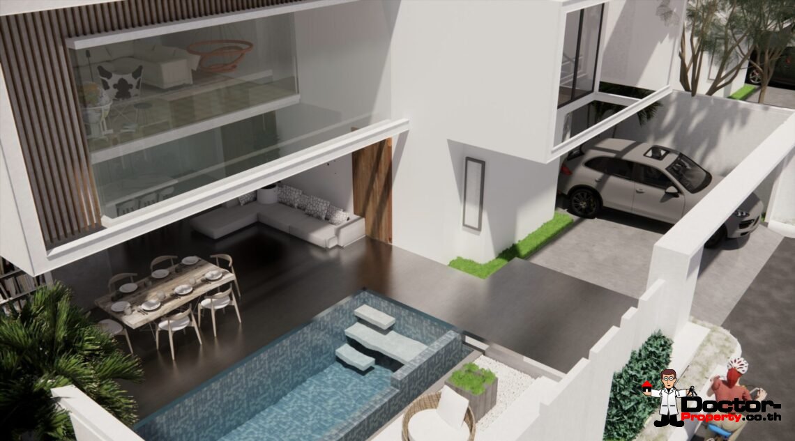 4 Bedroom Pool Villa in Chaweng, Koh Samui – For Sale