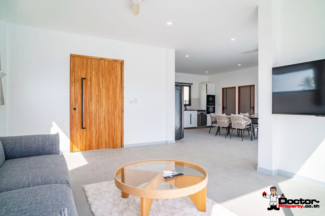 New 3 Bedroom Pool Villa in Bo Phut, Koh Samui – For Sale