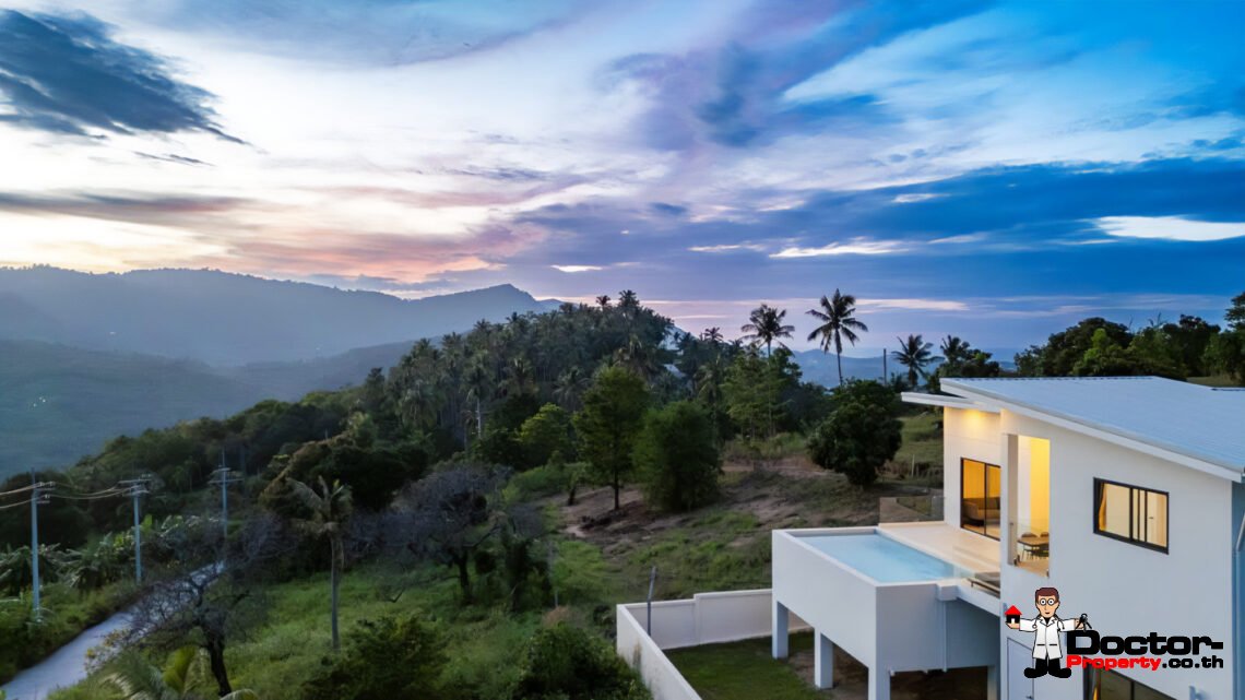 New 3 Bedroom Pool Villa in Bo Phut, Koh Samui – For Sale