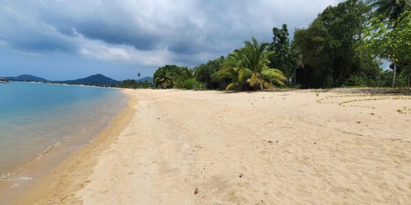 4 Rai Beachfront Land in Mae Nam, Koh Samui – For Sale