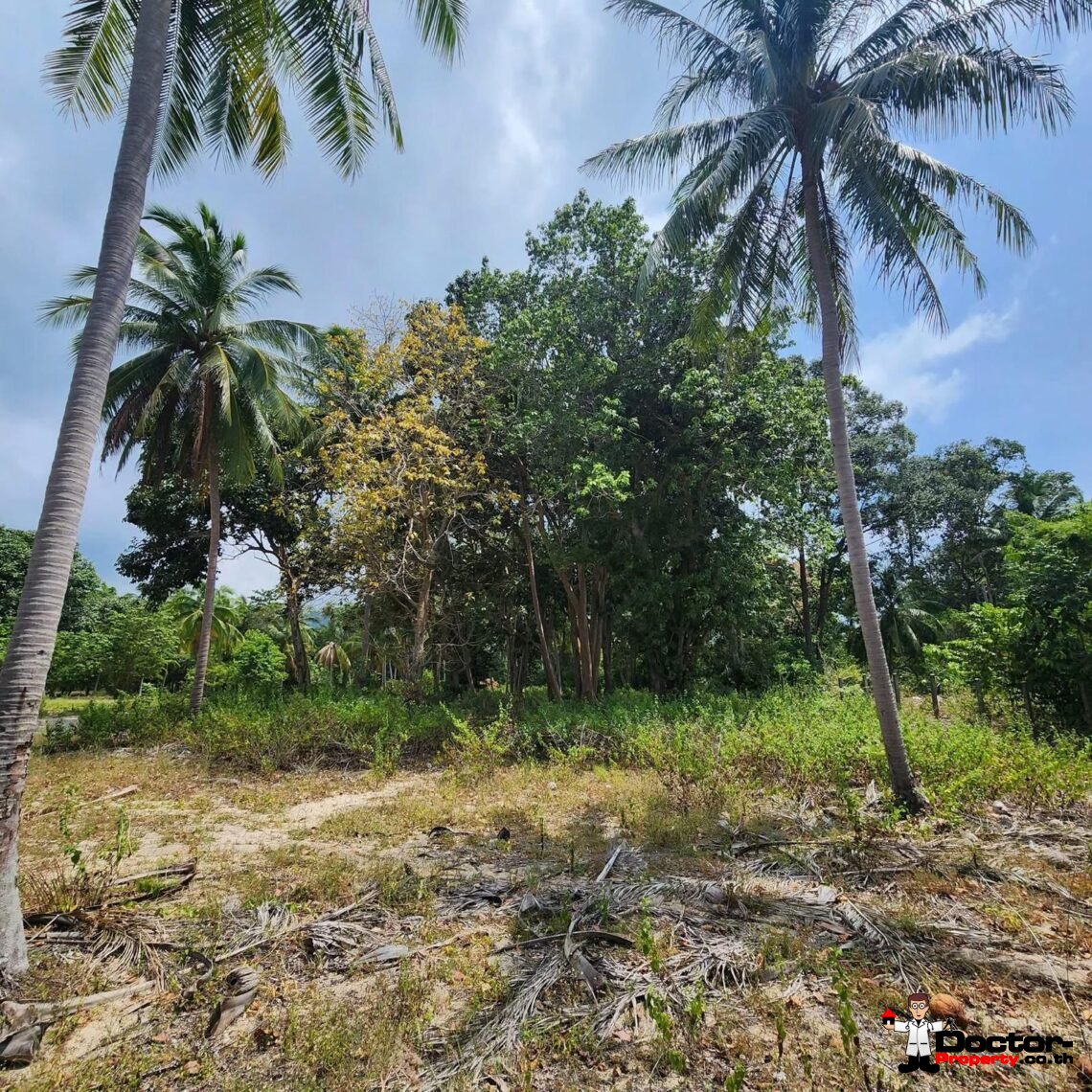 4 Rai Beachfront Land in Mae Nam, Koh Samui – For Sale