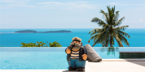 Modern 3 Bedroom Pool Villa with Sea View in Chaweng Noi, Koh Samui – For Sale