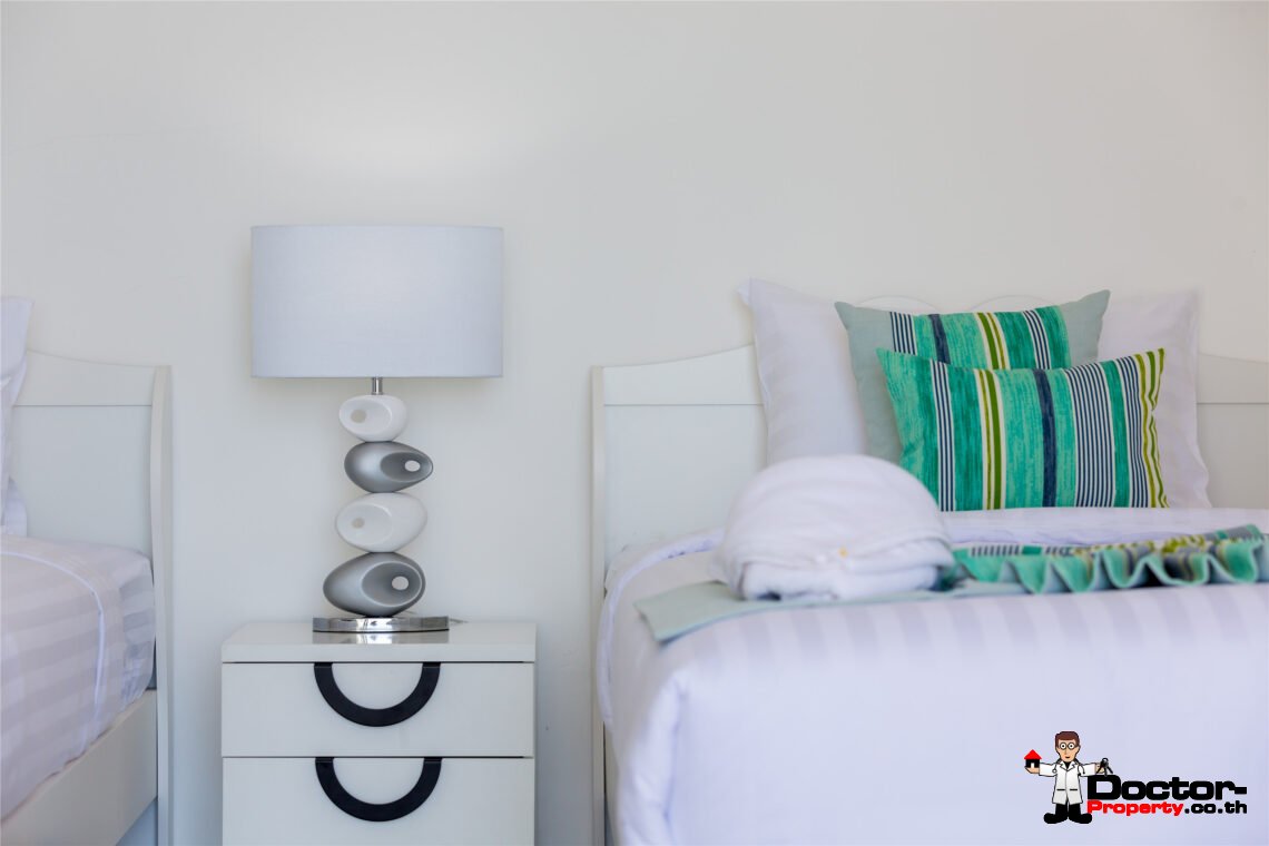 Modern 3 Bedroom Pool Villa with Sea View in Chaweng Noi, Koh Samui – For Sale