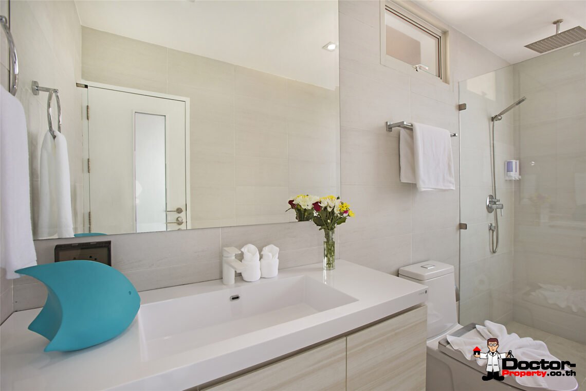 Modern 3 Bedroom Pool Villa with Sea View in Chaweng Noi, Koh Samui – For Sale