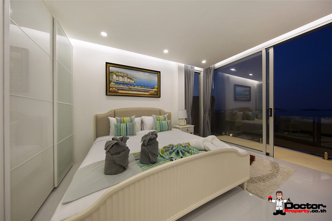 Modern 3 Bedroom Pool Villa with Sea View in Chaweng Noi, Koh Samui – For Sale