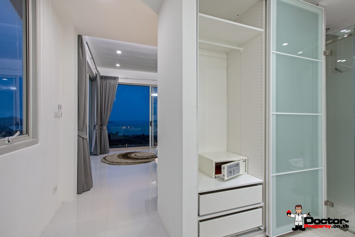 3 Bedroom Pool Villa with Sea View in Chaweng Noi, Koh Samui – For Sale