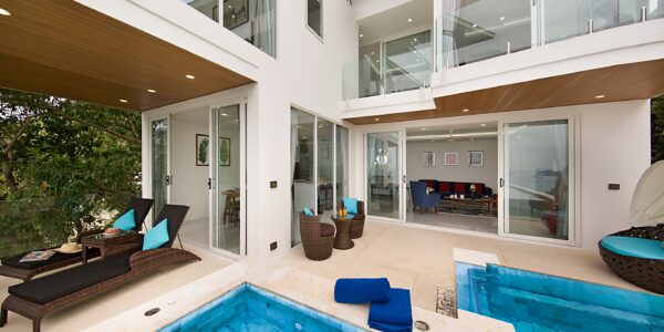 Modern 3 Bedroom Pool Villa with Sea View in Chaweng Noi, Koh Samui – For Sale