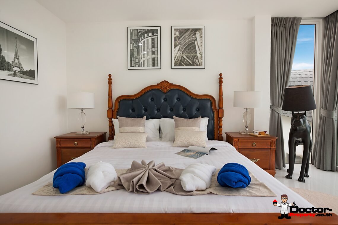 Modern 3 Bedroom Pool Villa with Sea View in Chaweng Noi, Koh Samui – For Sale