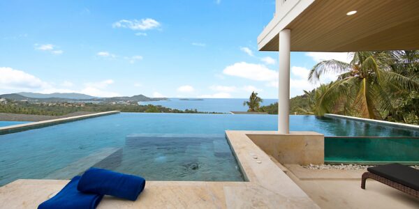 Modern 3 Bedroom Pool Villa with Sea View in Chaweng Noi, Koh Samui – For Sale