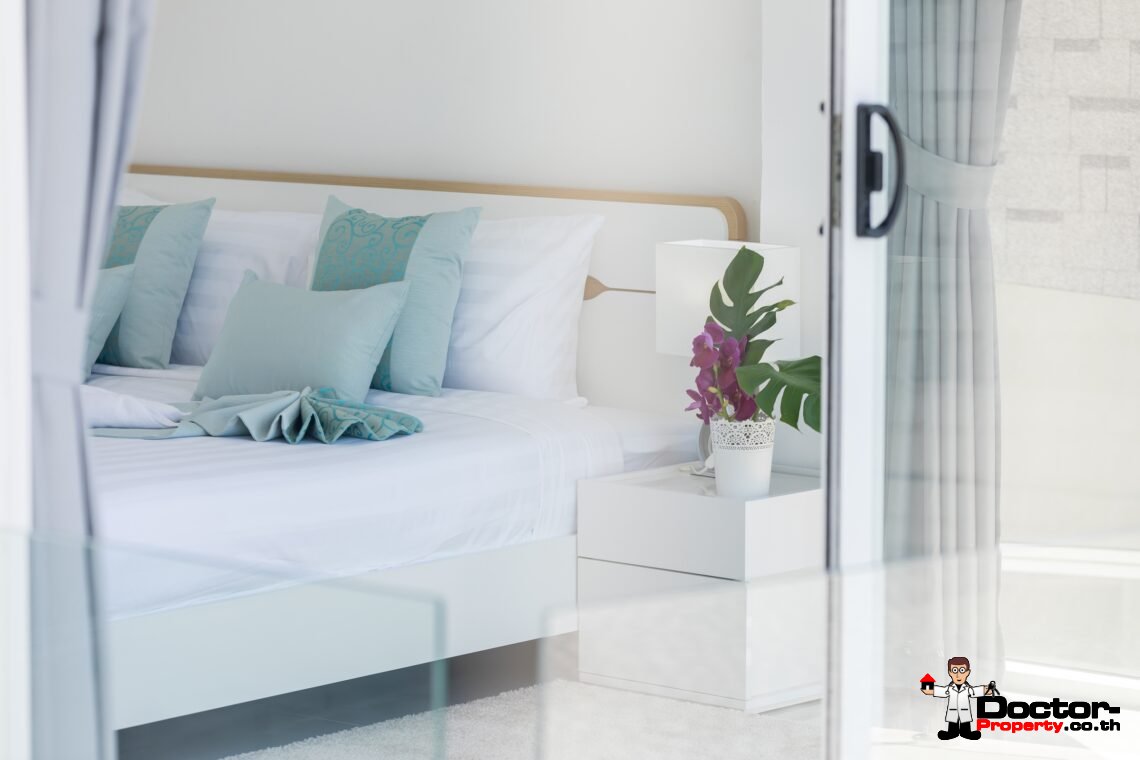 Modern 3 Bedroom Pool Villa with Sea View in Chaweng Noi, Koh Samui – For Sale