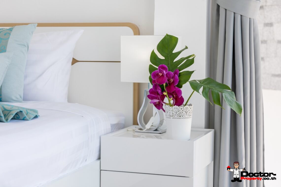 Modern 3 Bedroom Pool Villa with Sea View in Chaweng Noi, Koh Samui – For Sale