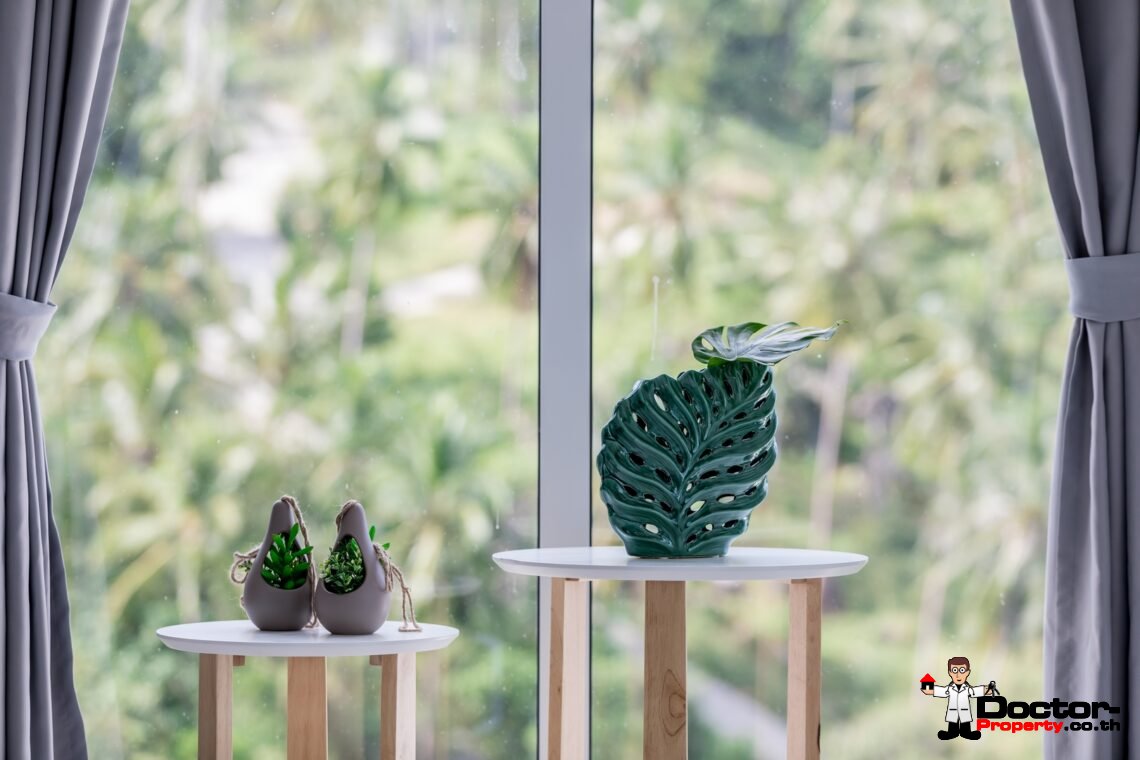 Modern 4 Bedroom Pool Villa with Sea View in Chaweng Noi, Koh Samui – For Sale