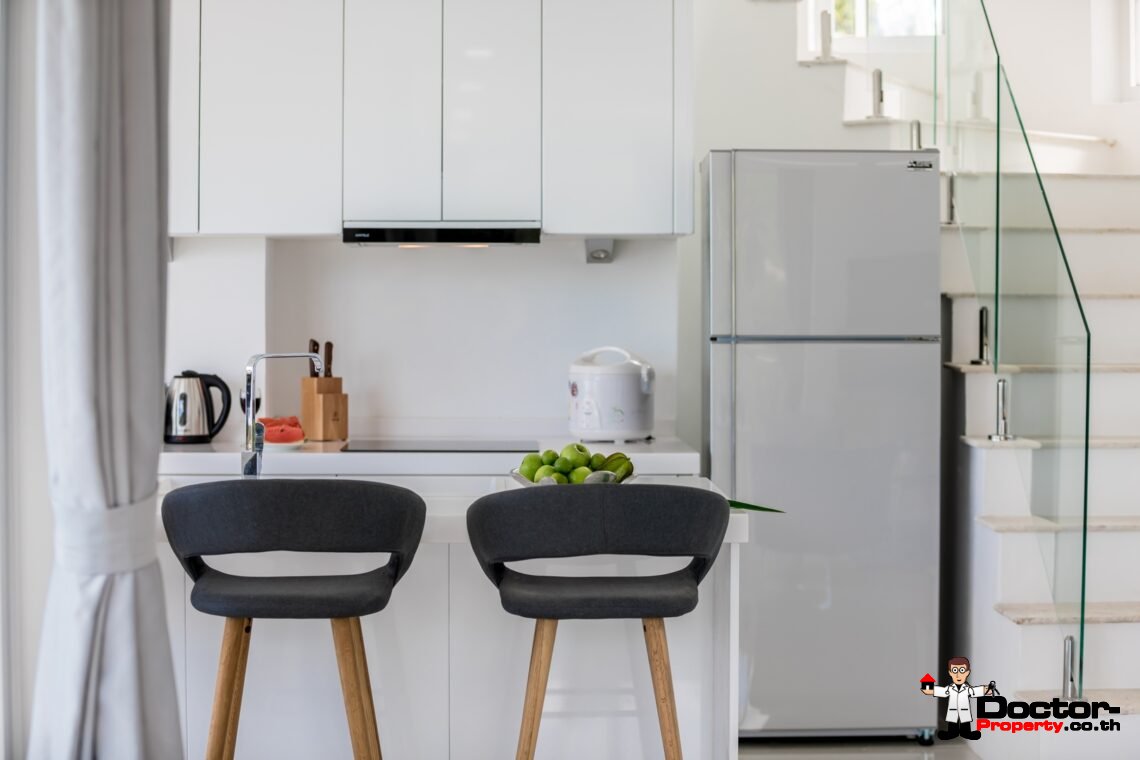 Modern 4 Bedroom Pool Villa with Sea View in Chaweng Noi, Koh Samui – For Sale