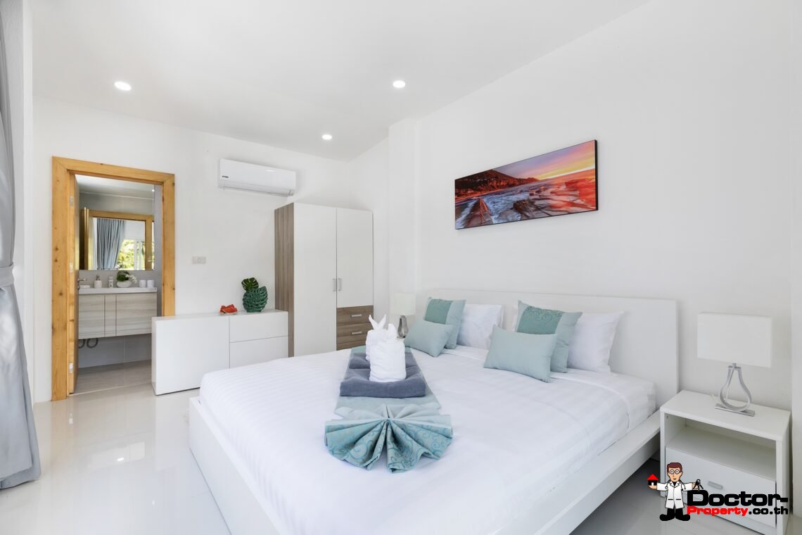 Modern 4 Bedroom Pool Villa with Sea View in Chaweng Noi, Koh Samui – For Sale