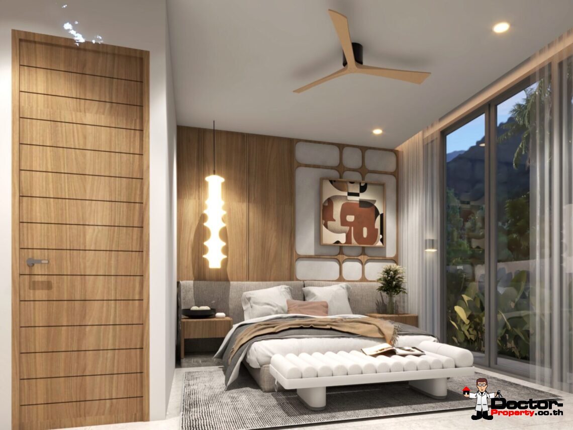 Modern 3 Bedroom Pool Villa in Lamai, Koh Samui – For Sale