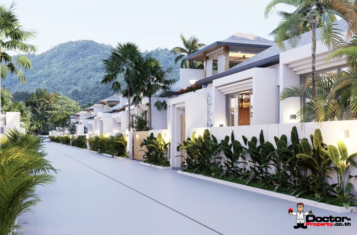 Modern 3 Bedroom Pool Villa in Lamai, Koh Samui – For Sale