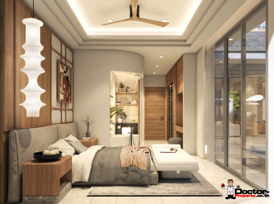 Modern 3 Bedroom Pool Villa in Lamai, Koh Samui – For Sale