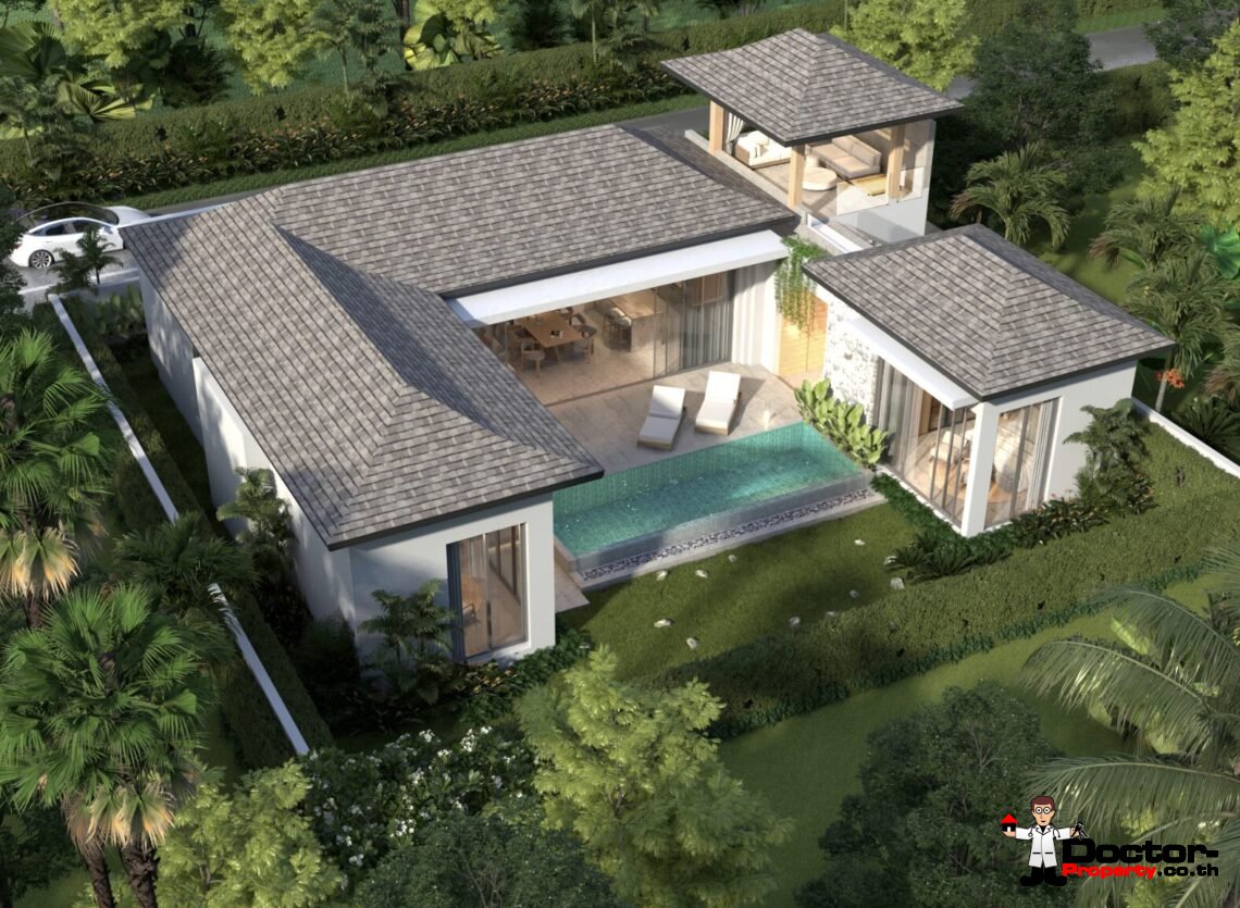 Modern 3 Bedroom Pool Villa in Lamai, Koh Samui – For Sale