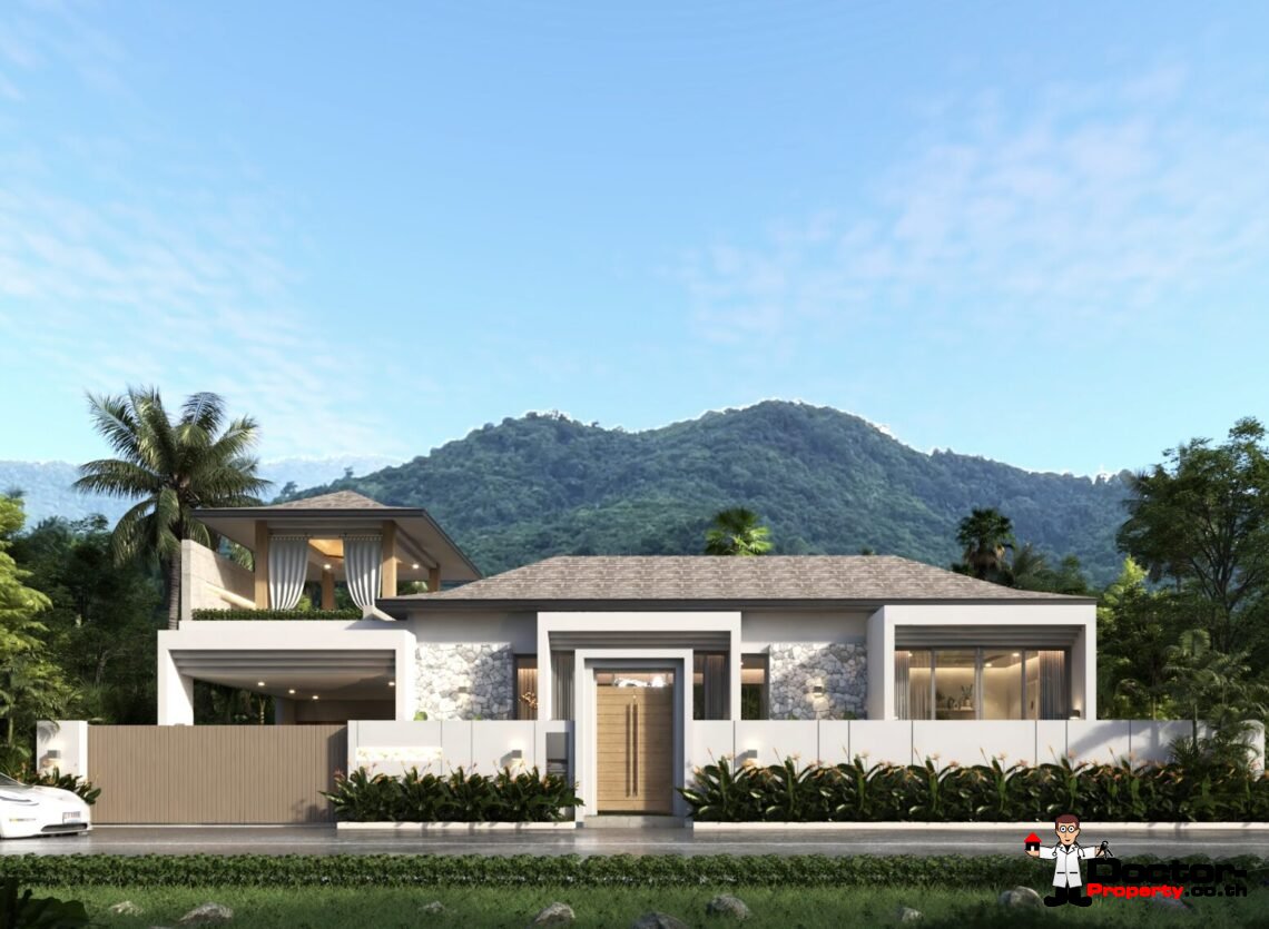 Modern 3 Bedroom Pool Villa in Lamai, Koh Samui – For Sale