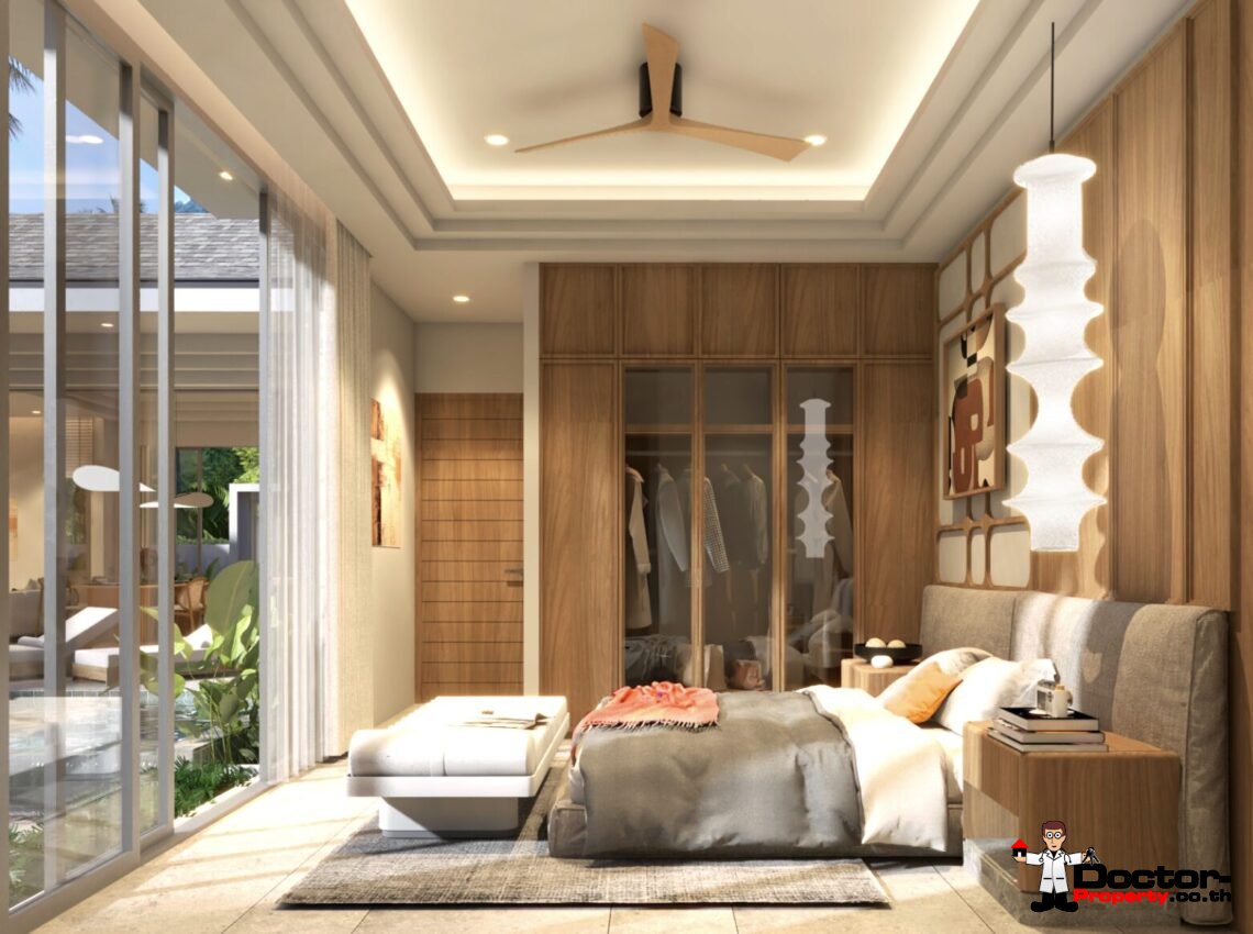Modern 3 Bedroom Pool Villa in Lamai, Koh Samui – For Sale