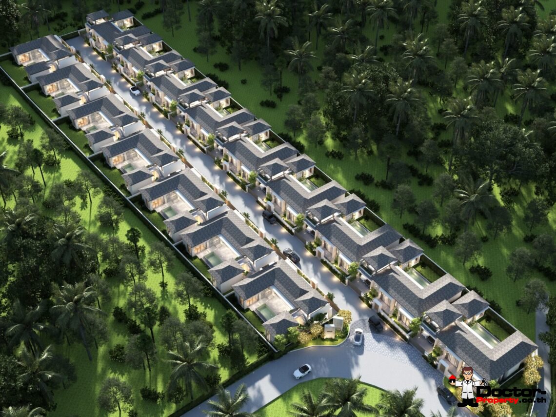 Modern 3 Bedroom Pool Villa in Lamai, Koh Samui – For Sale