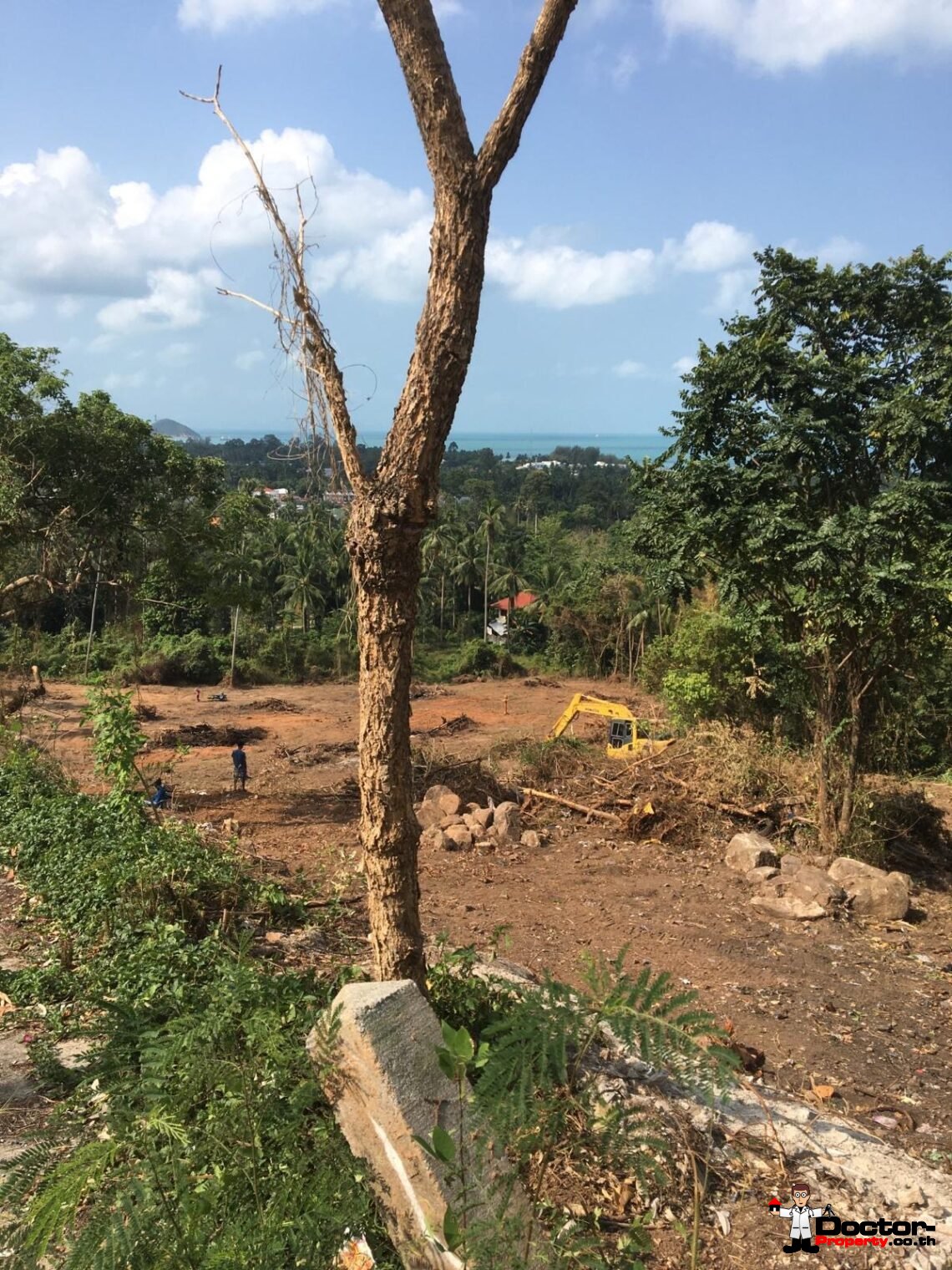 2 Rai of Sea View Land in Ang Thong, Koh Samui – For Sale