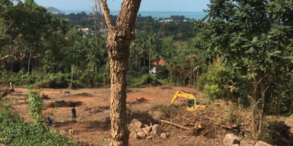 2 Rai of Sea View Land in Ang Thong, Koh Samui – For Sale