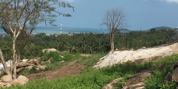 2 Rai of Sea View Land in Ang Thong, Koh Samui – For Sale