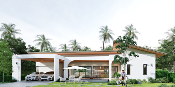 New 3 Bedroom House with Pool in Nathon, Koh Samui – For Sale