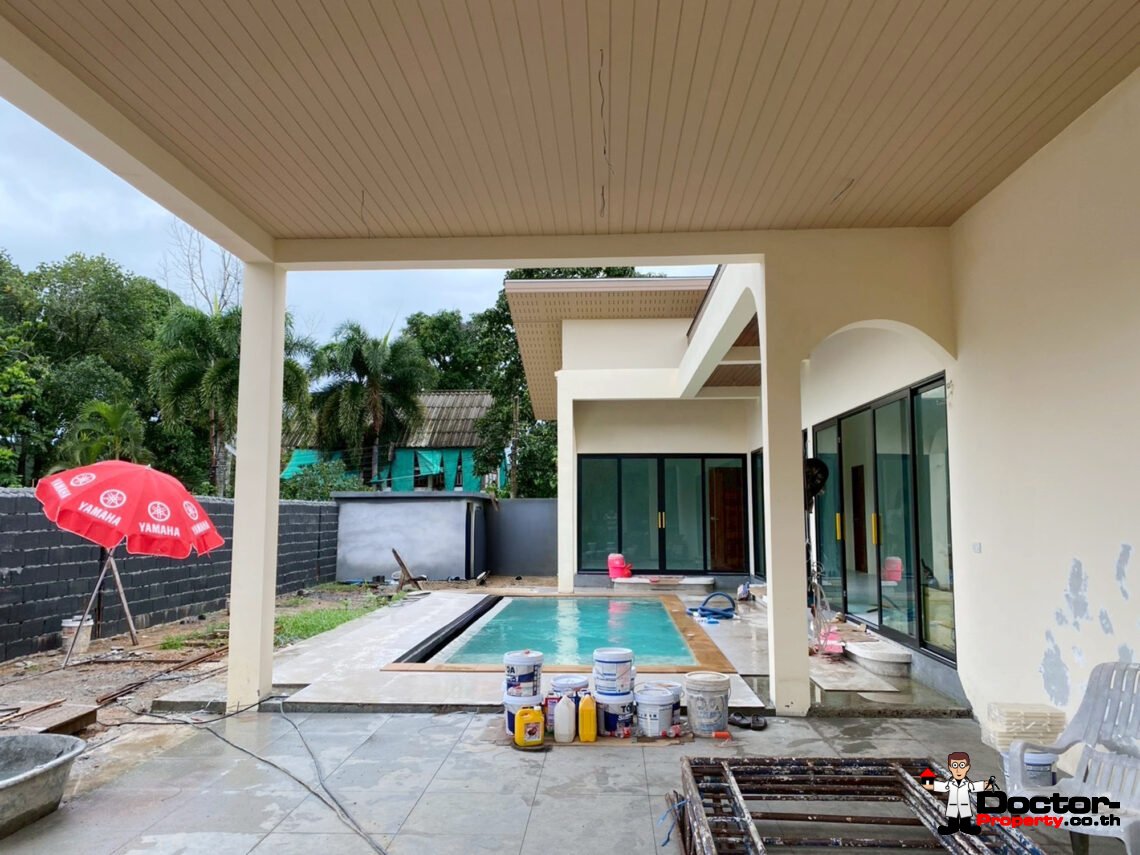 New 3 Bedroom House with Pool in Nathon, Koh Samui – For Sale