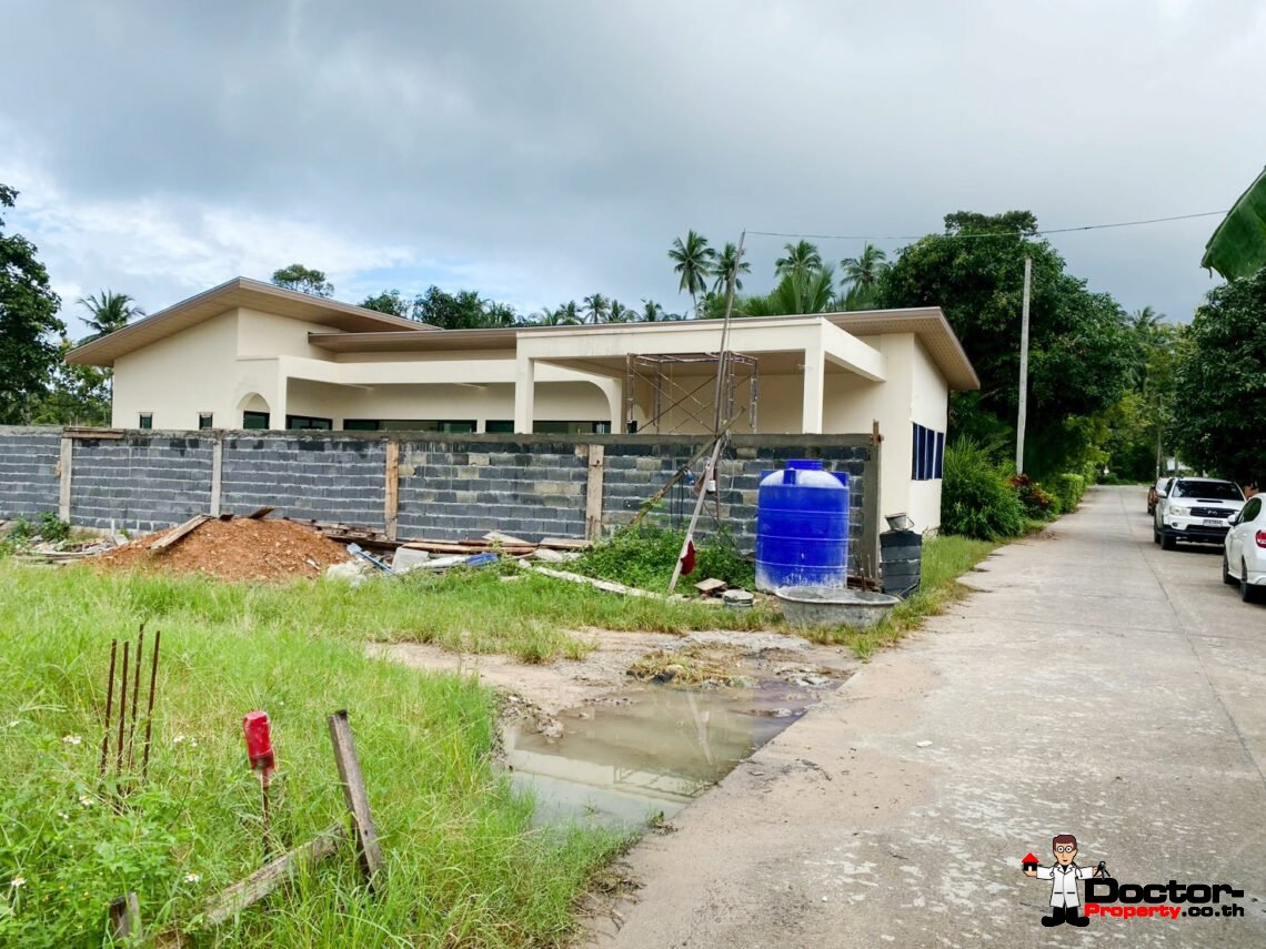 New 3 Bedroom House with Pool in Nathon, Koh Samui – For Sale