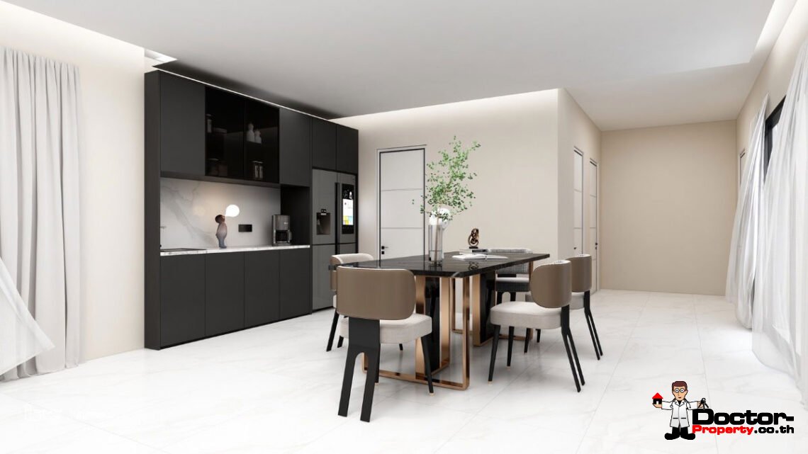 New 3 Bedroom House with Pool in Nathon, Koh Samui – For Sale