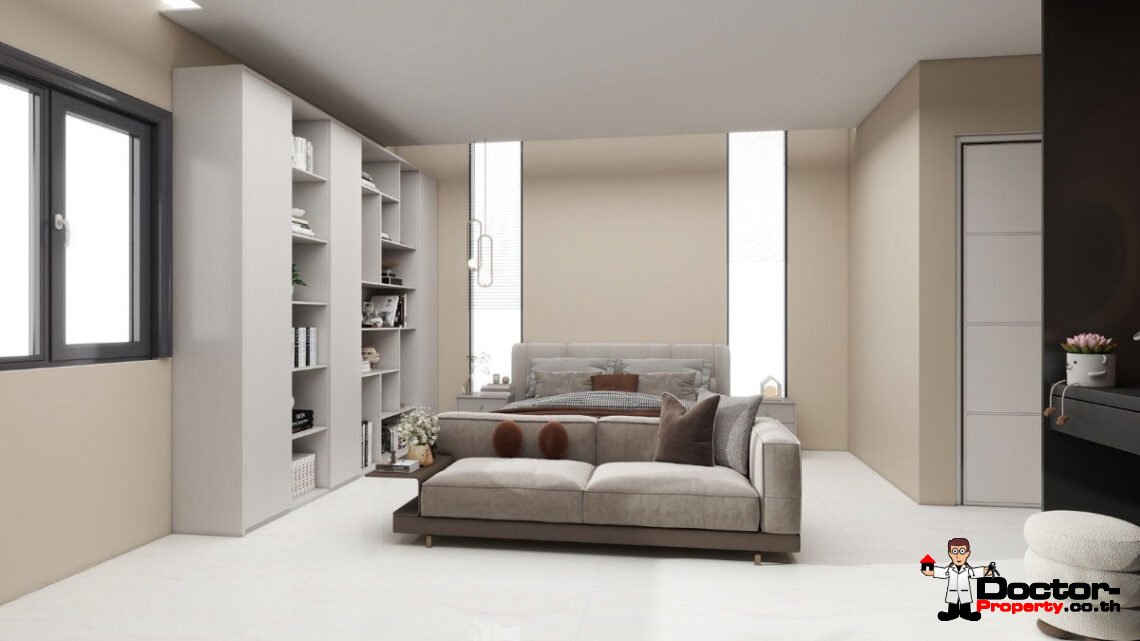 New 3 Bedroom House with Pool in Nathon, Koh Samui – For Sale