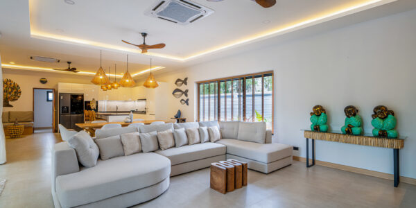 New Tropical 3 Bedroom Pool Villa in Lamai, Koh Samui – For Sale