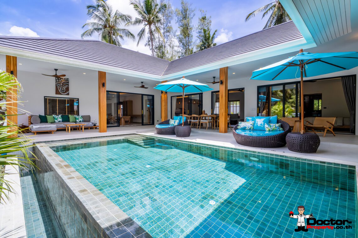 New Tropical 3 Bedroom Pool Villa in Lamai, Koh Samui – For Sale
