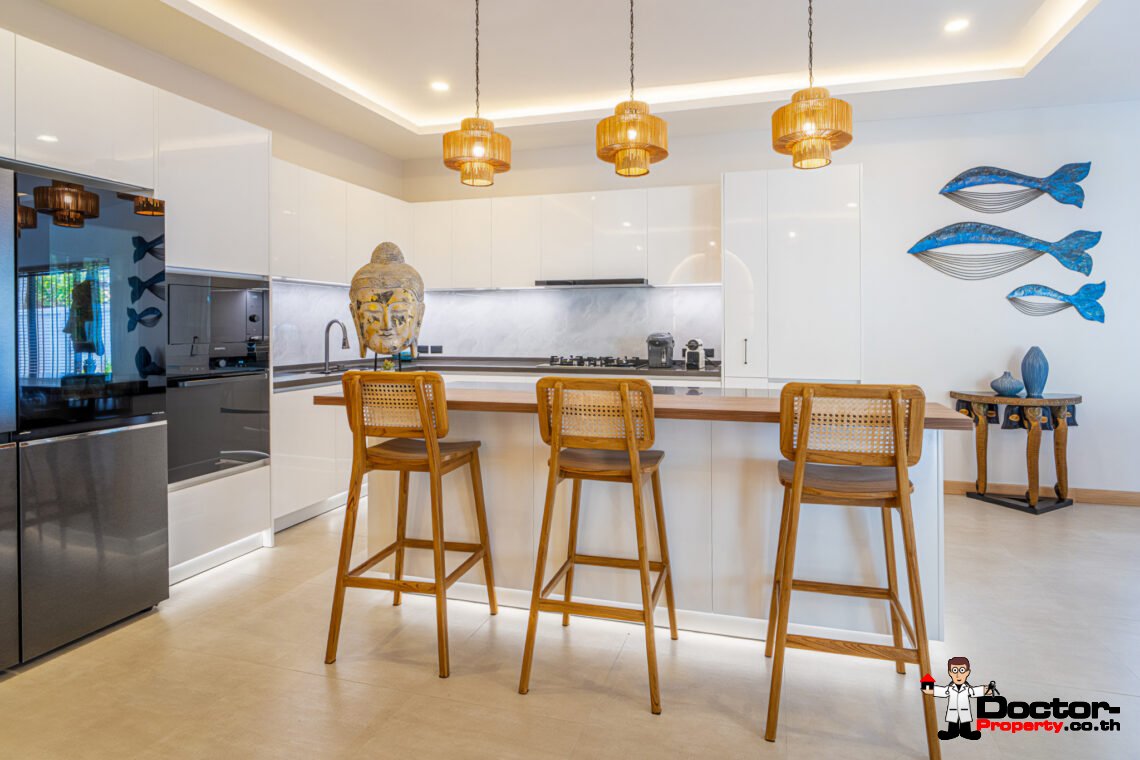 New Tropical 3 Bedroom Pool Villa in Lamai, Koh Samui – For Sale