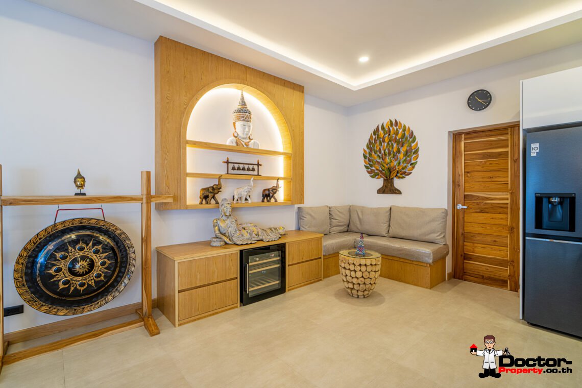 New Tropical 3 Bedroom Pool Villa in Lamai, Koh Samui – For Sale